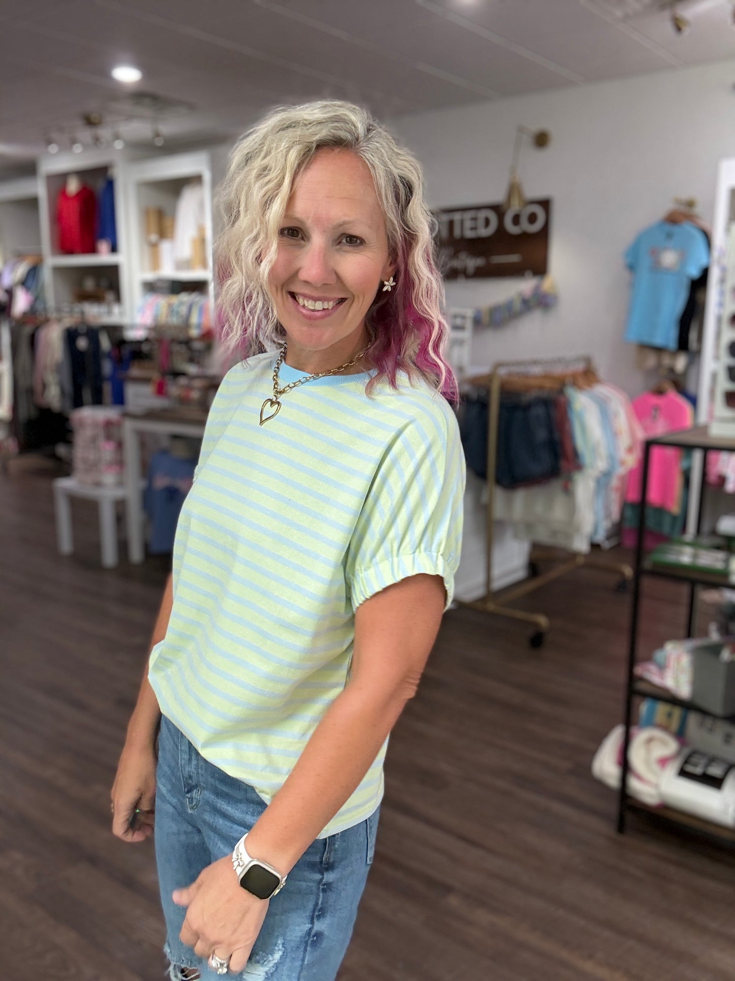 Lime Light Lane Top