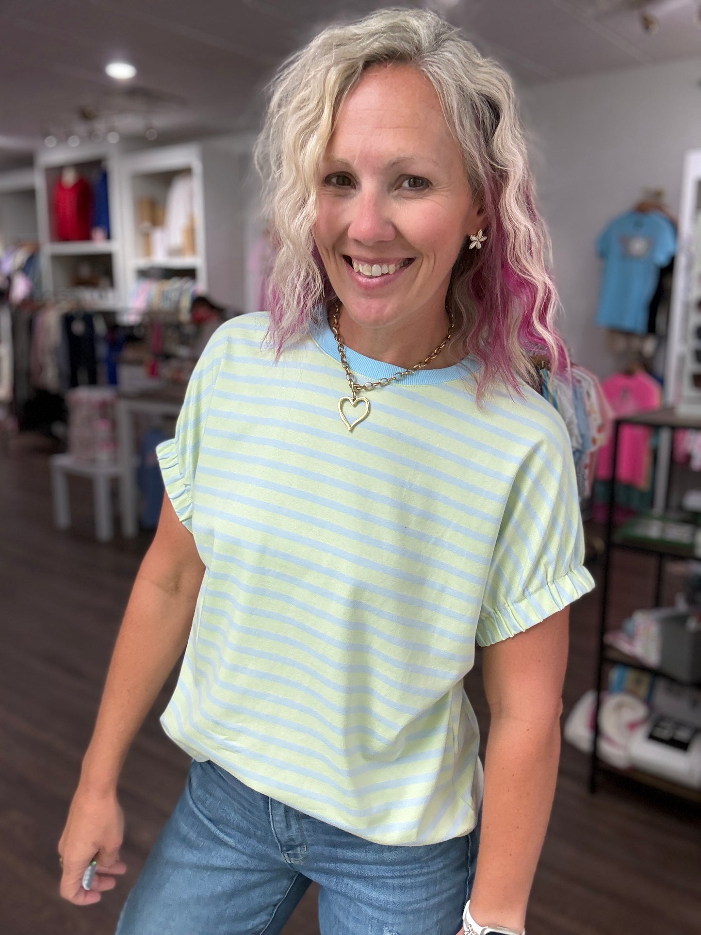 Lime Light Lane Top