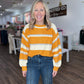 Jamie Striped Sweater- Yellow