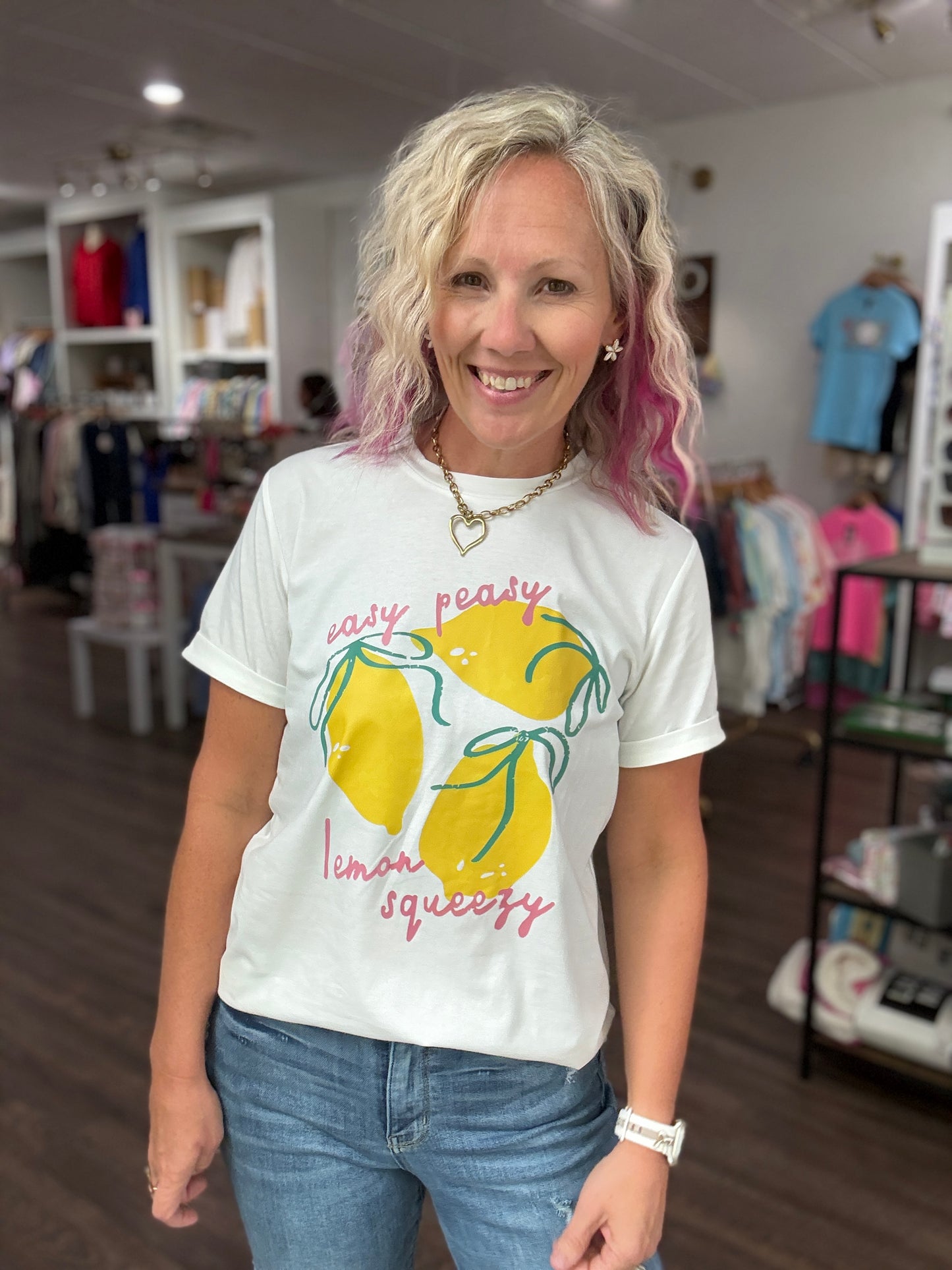 Easy Peasy, Lemon Squeezy Tee