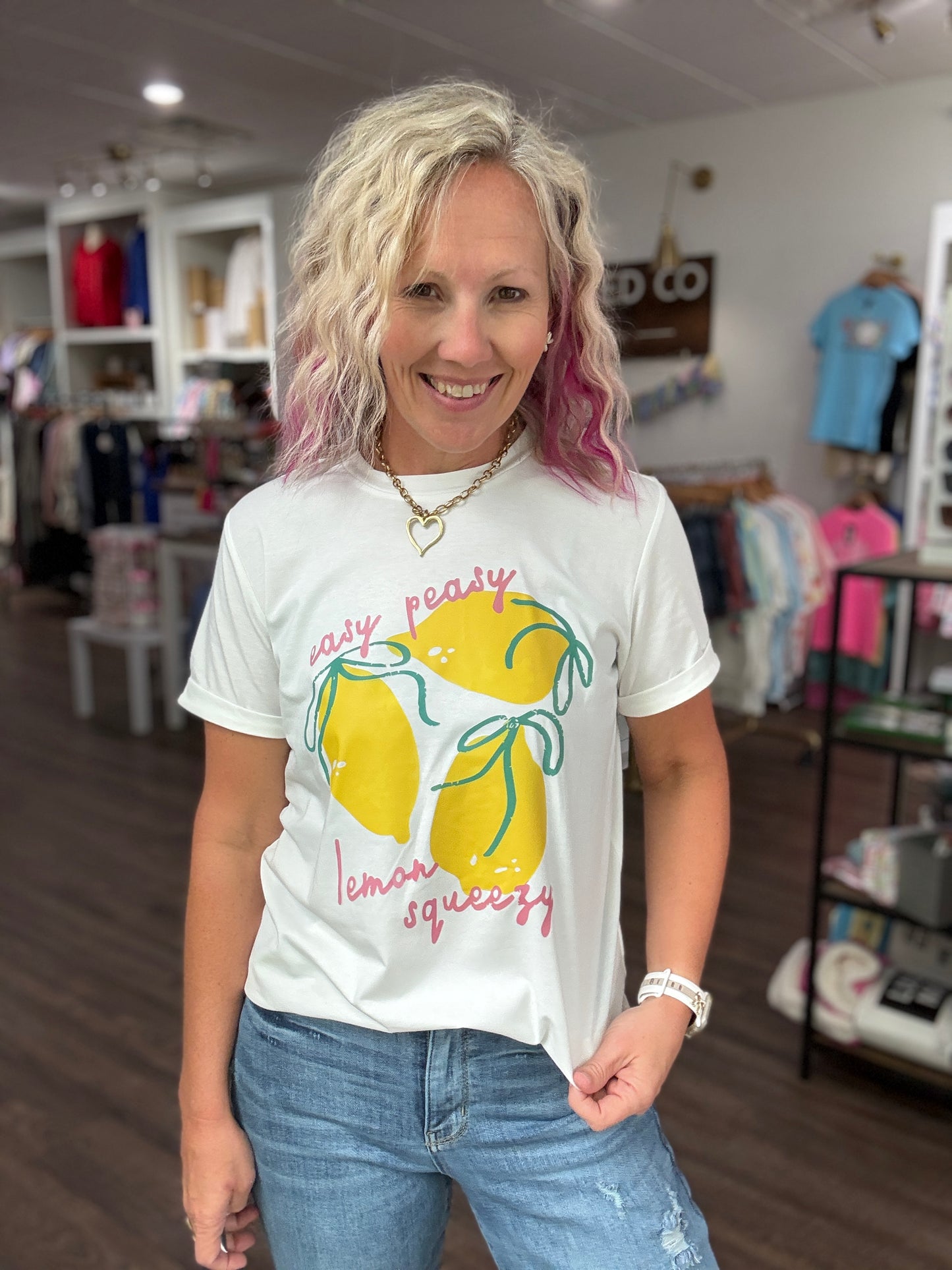 Easy Peasy, Lemon Squeezy Tee