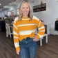 Jamie Striped Sweater- Yellow