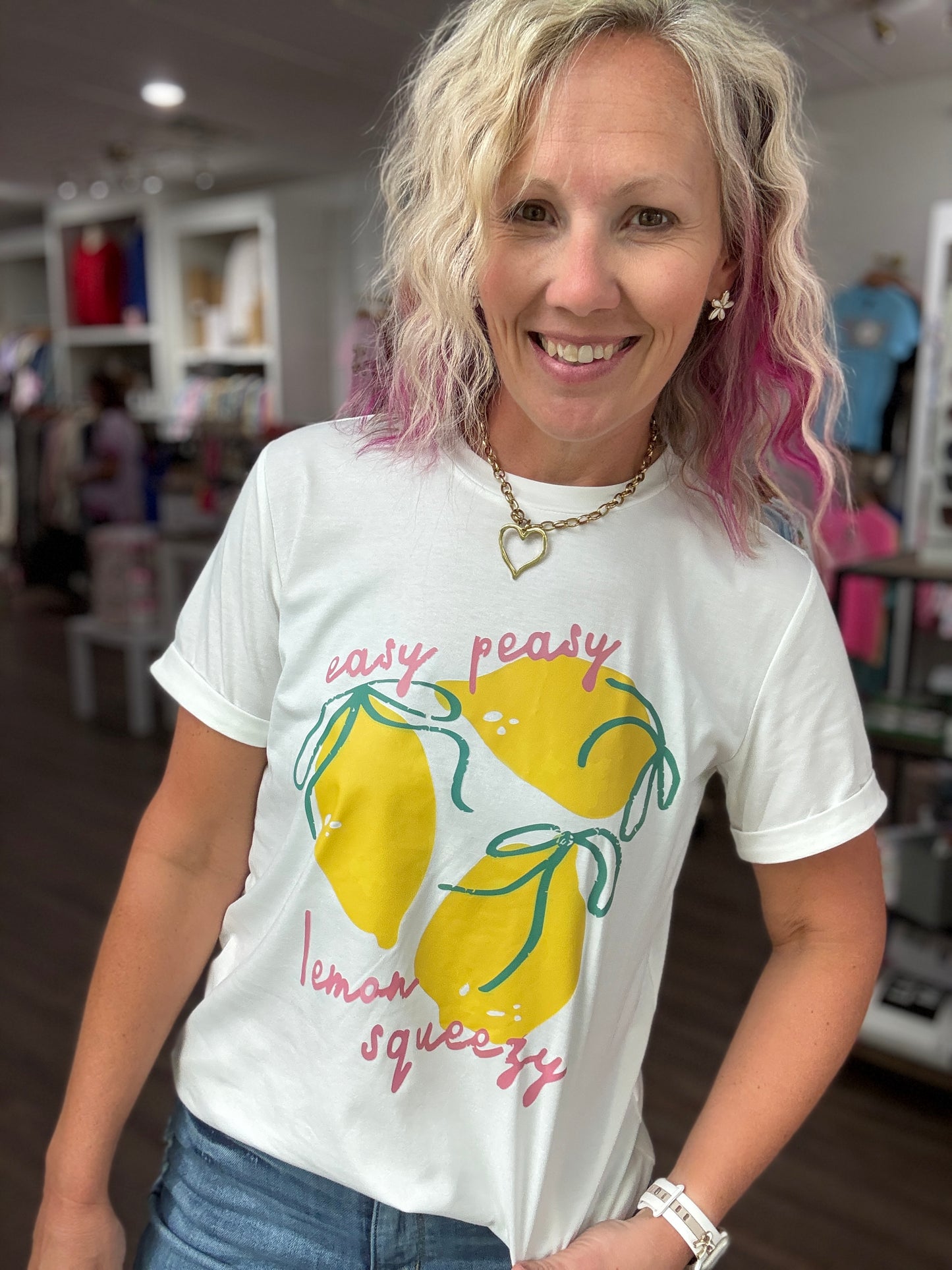 Easy Peasy, Lemon Squeezy Tee