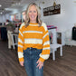 Jamie Striped Sweater- Yellow