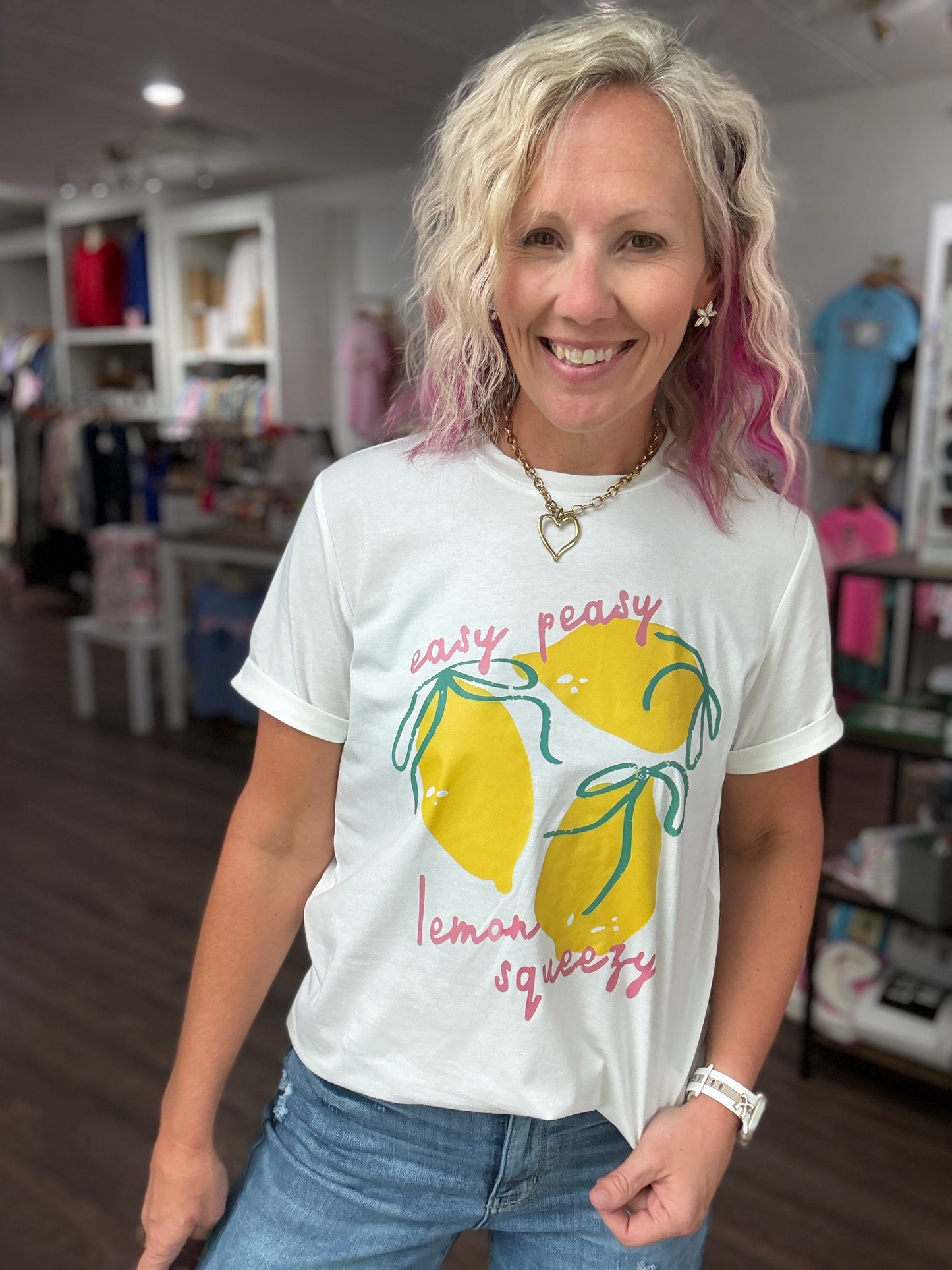 Easy Peasy, Lemon Squeezy Tee