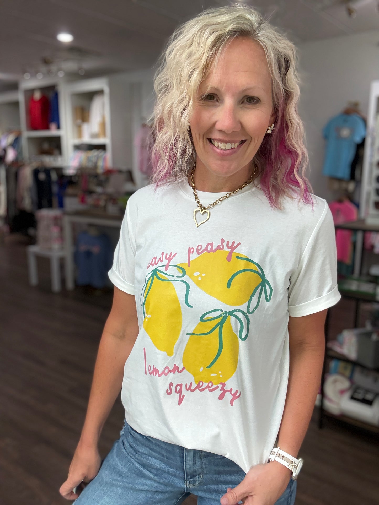 Easy Peasy, Lemon Squeezy Tee