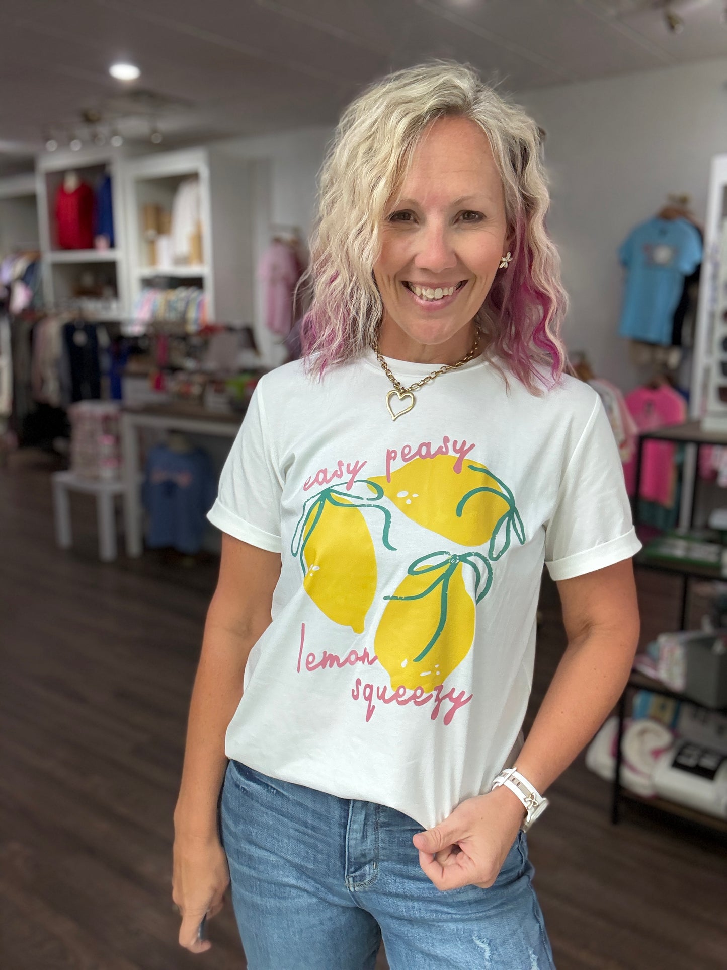 Easy Peasy, Lemon Squeezy Tee