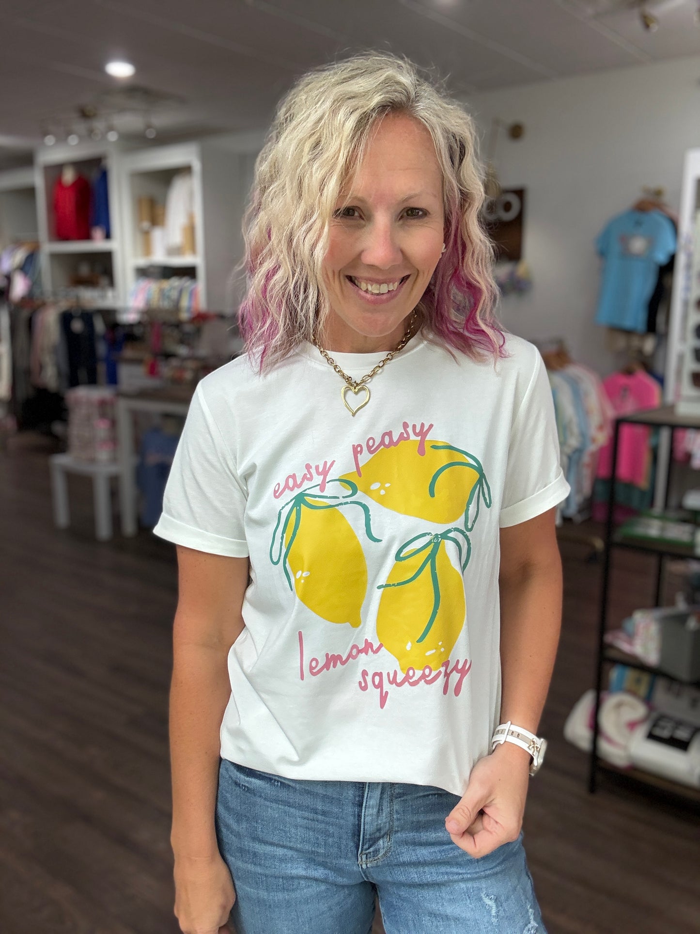 Easy Peasy, Lemon Squeezy Tee