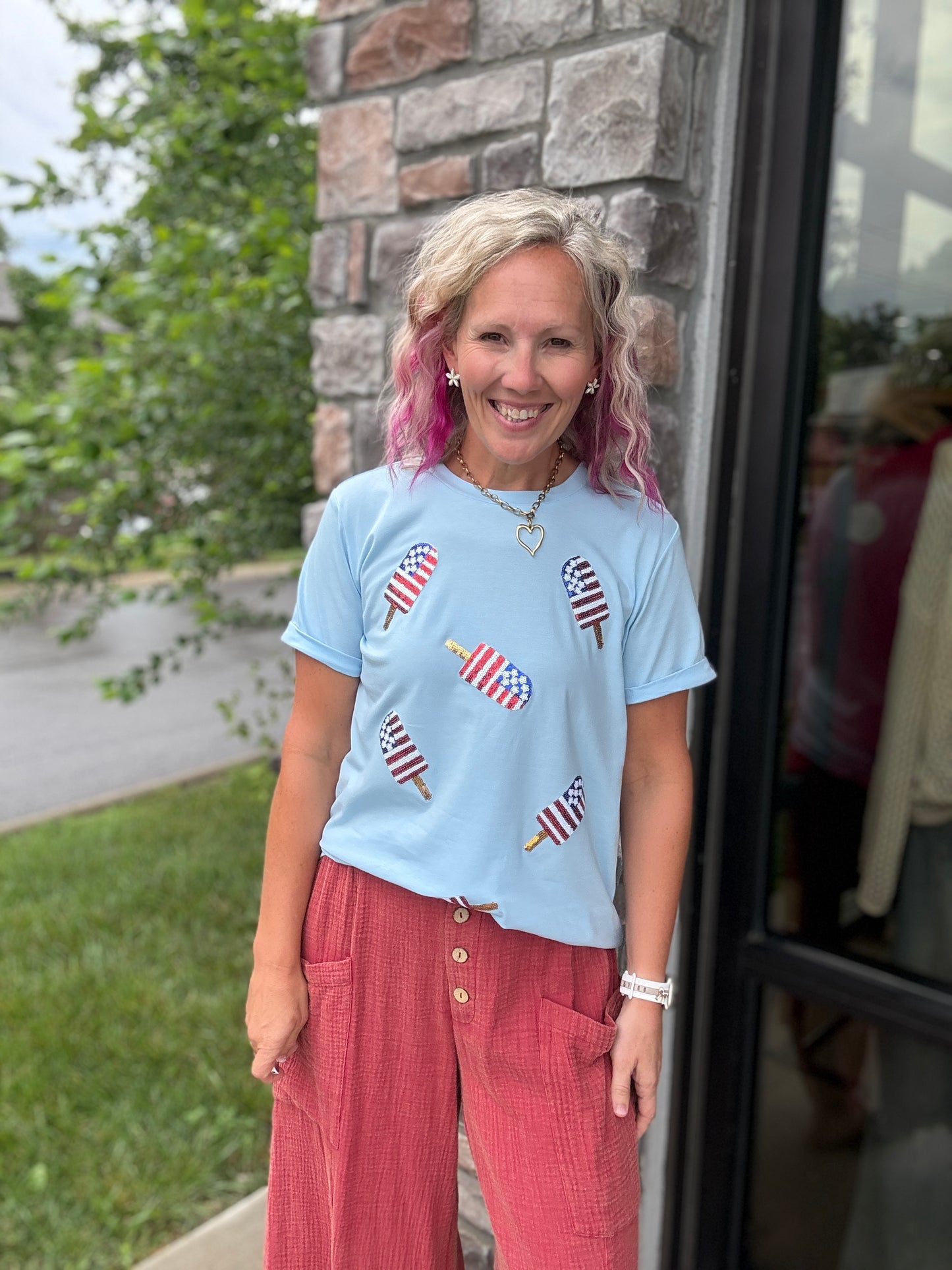 Firecracker Popsicle Tee