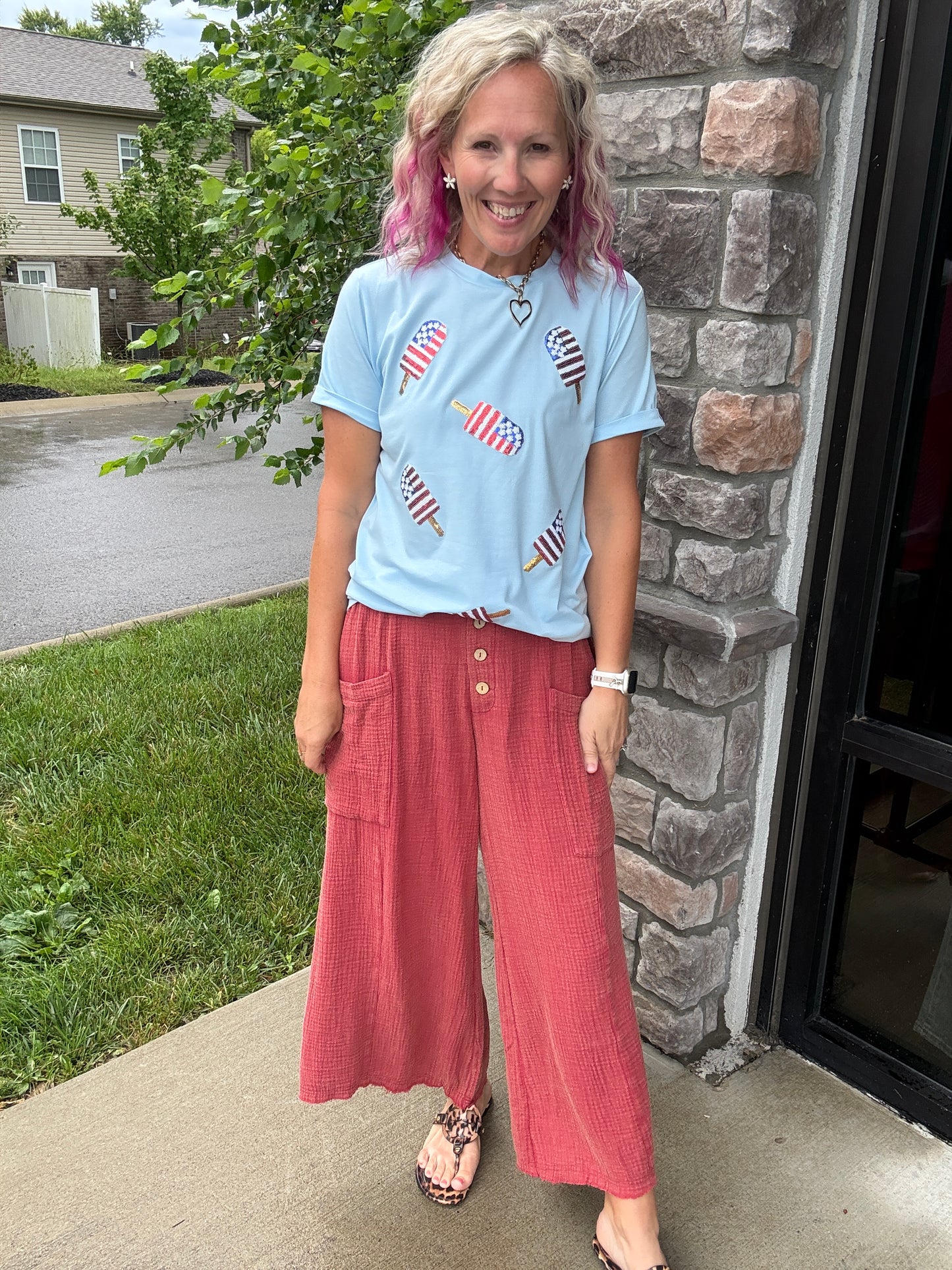Firecracker Popsicle Tee