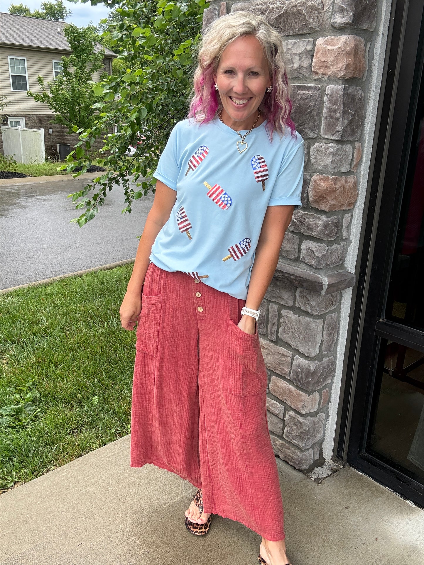 Firecracker Popsicle Tee