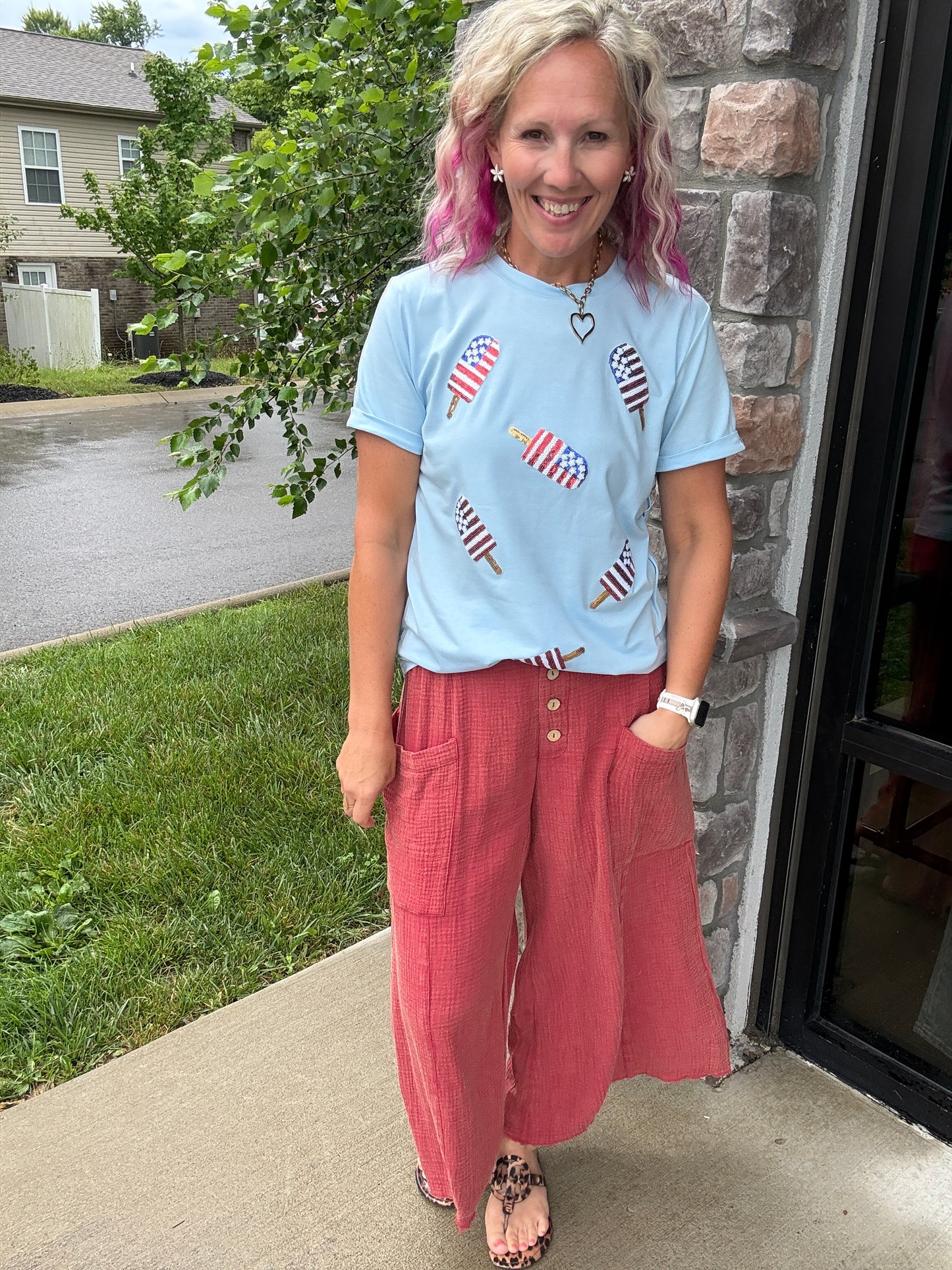 Firecracker Popsicle Tee