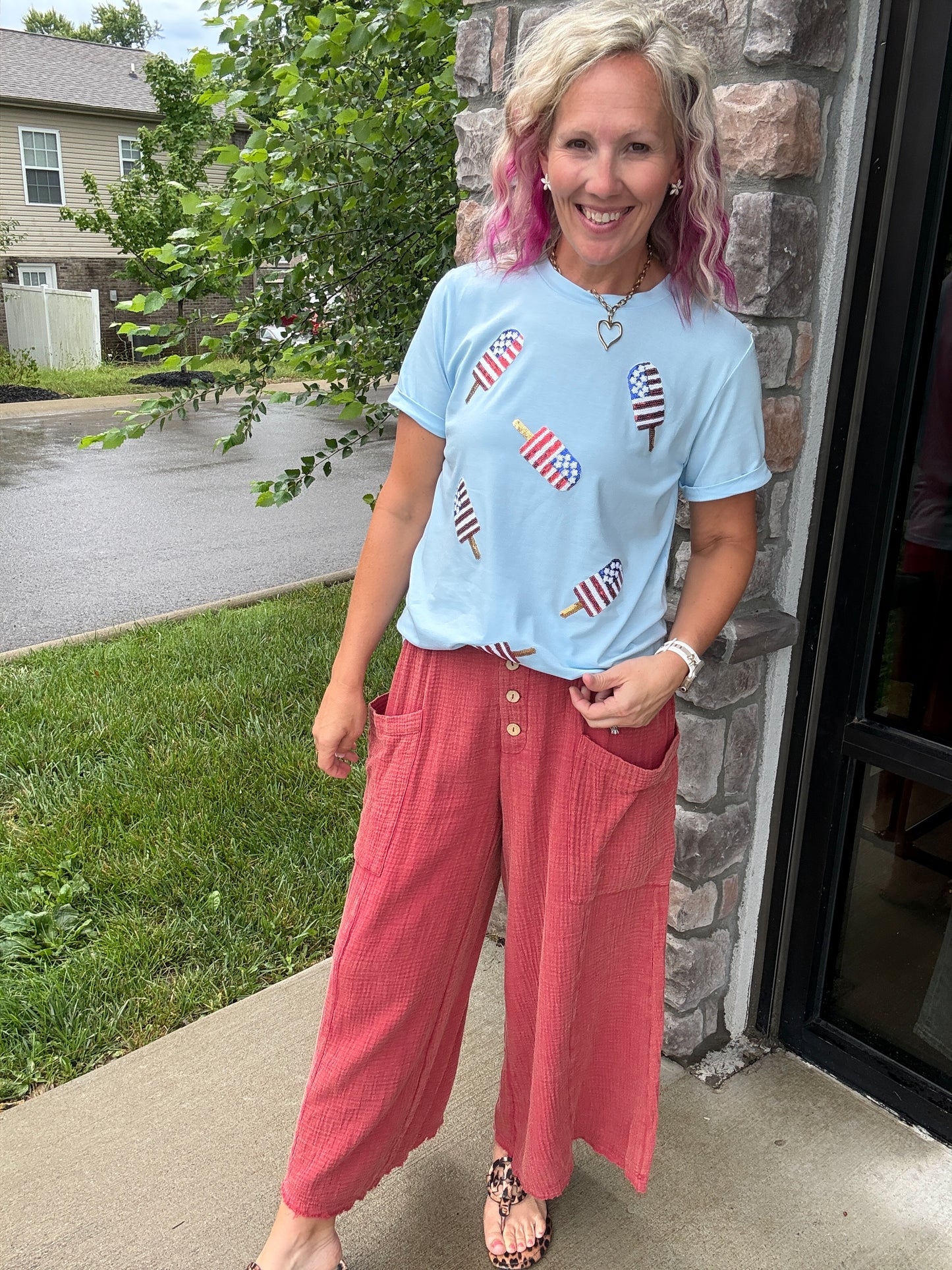 Firecracker Popsicle Tee