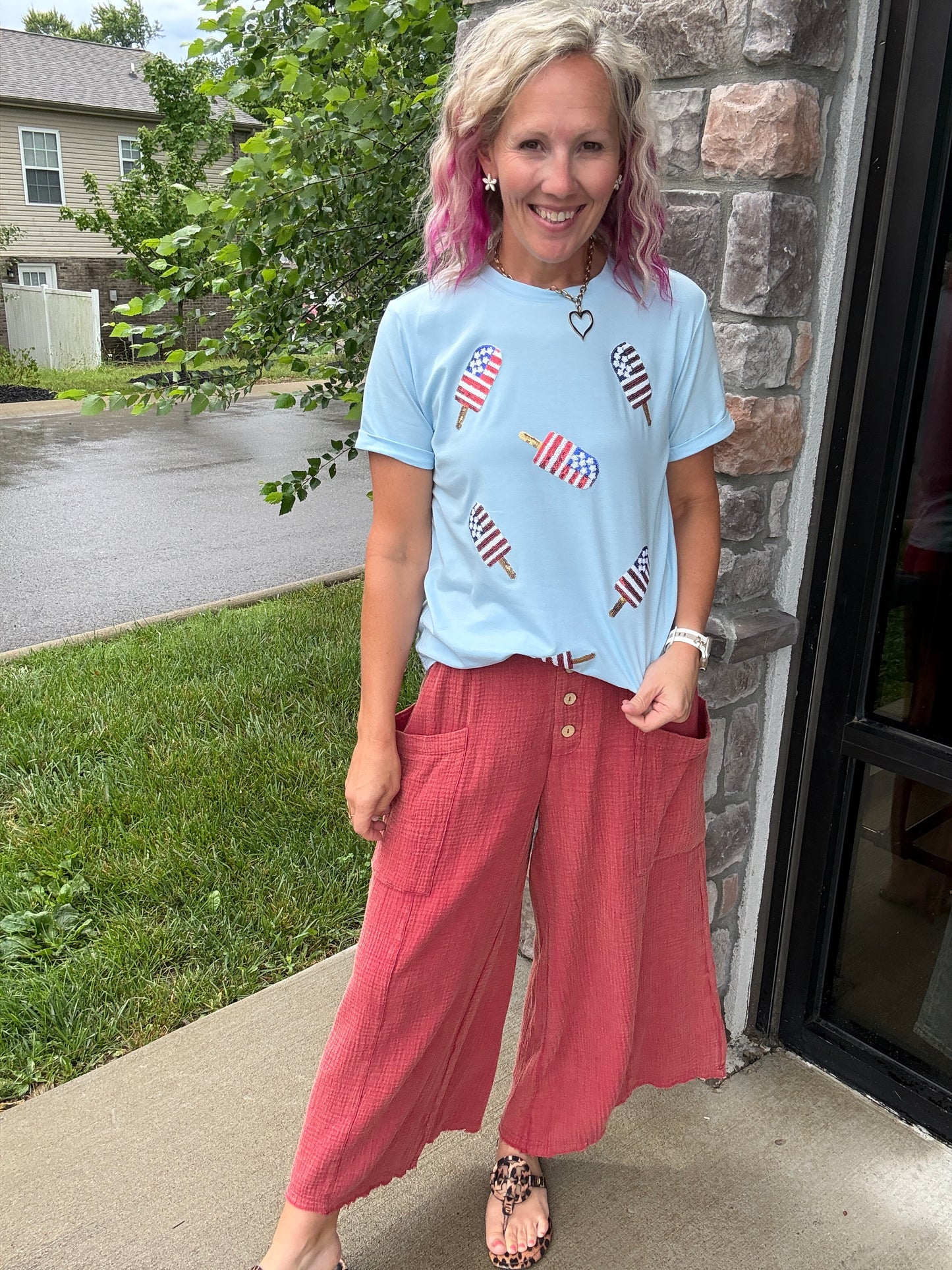 Firecracker Popsicle Tee