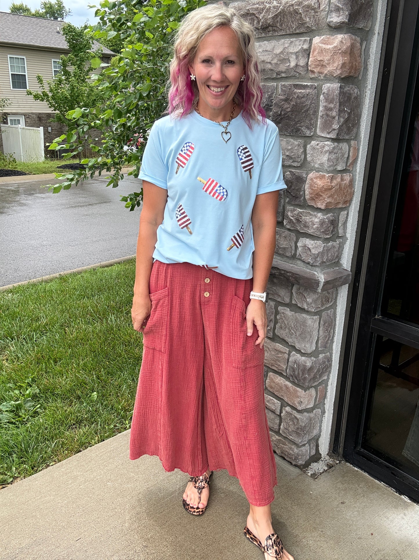 Firecracker Popsicle Tee