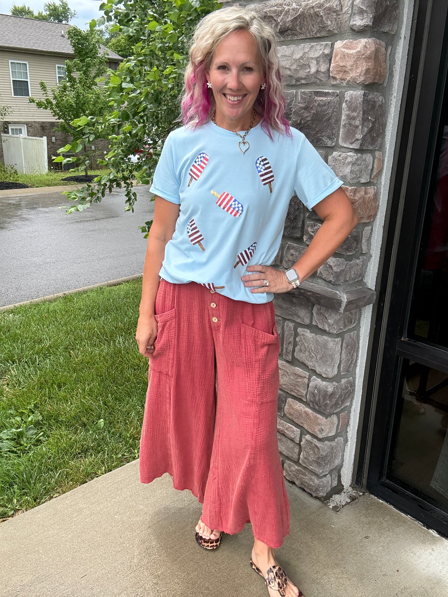 Firecracker Popsicle Tee