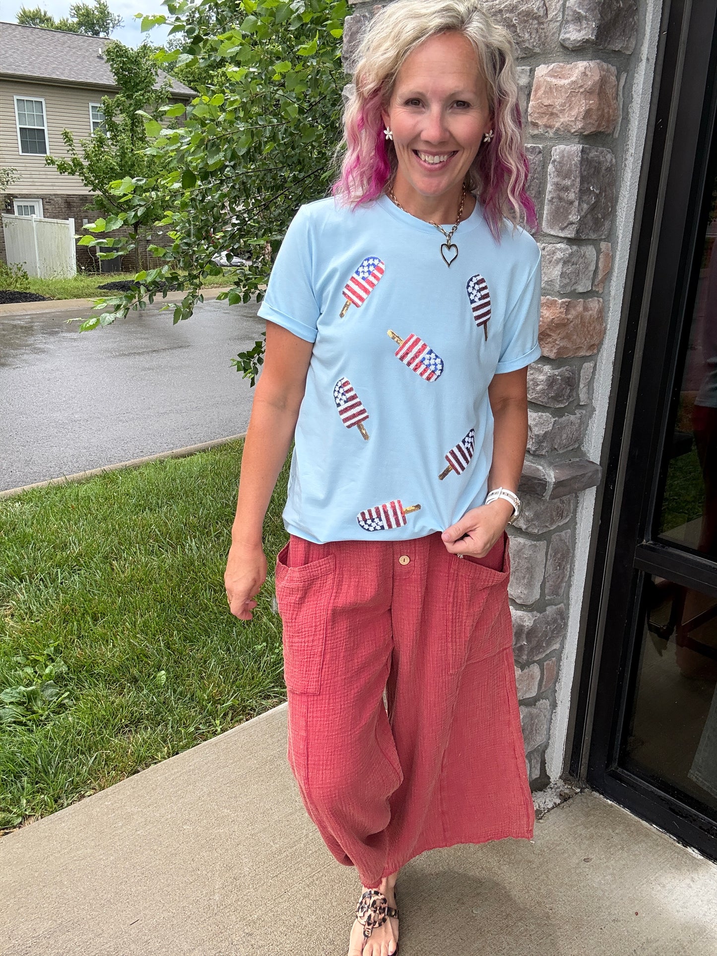 Firecracker Popsicle Tee