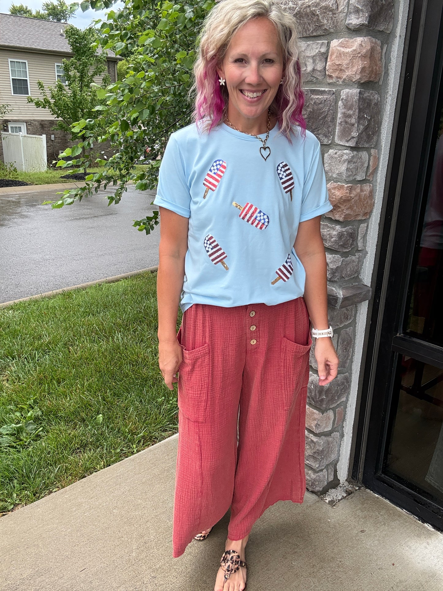 Firecracker Popsicle Tee