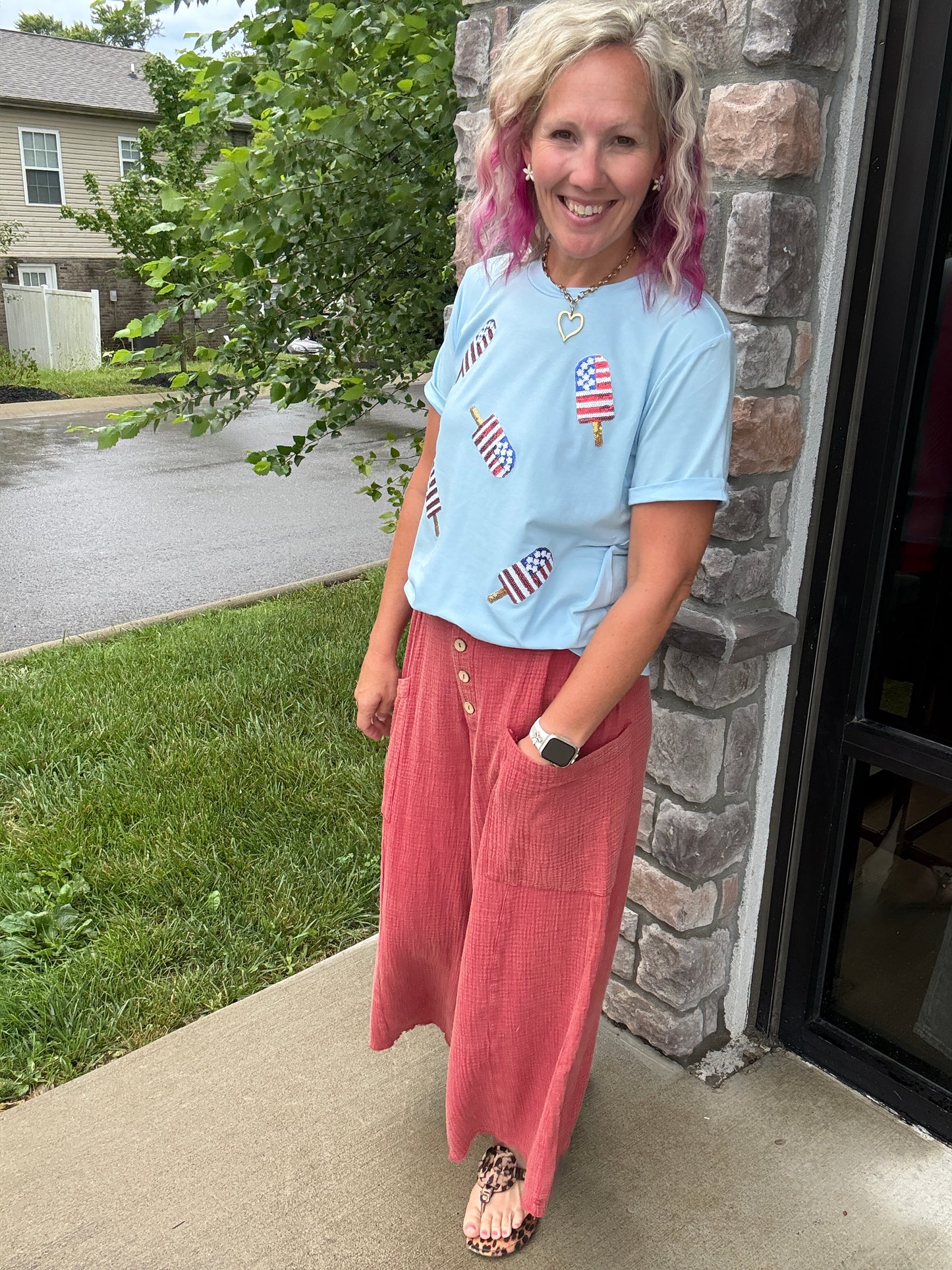 Firecracker Popsicle Tee