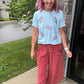 Boardwalk Gauze Pants- Brick