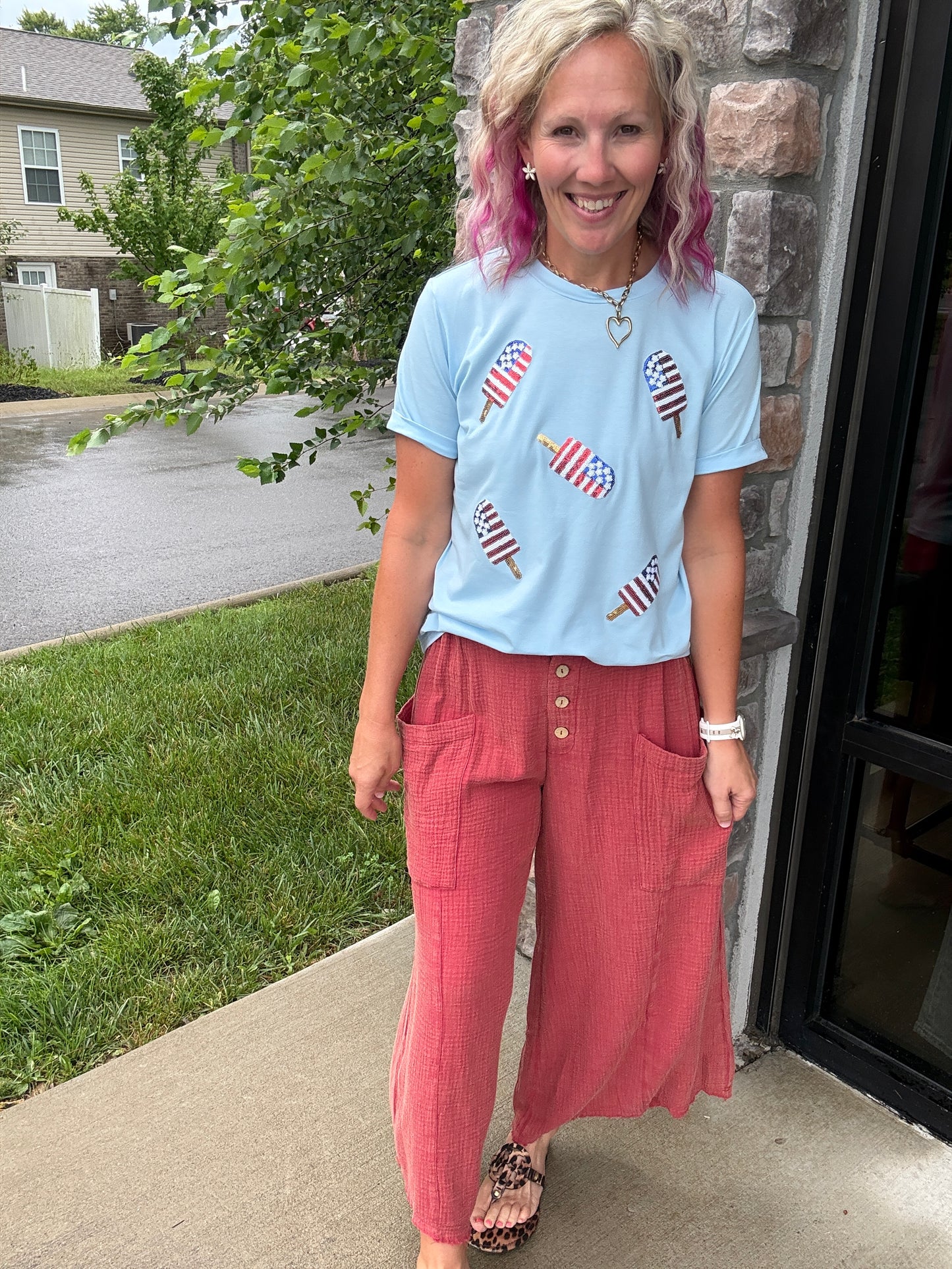 Firecracker Popsicle Tee