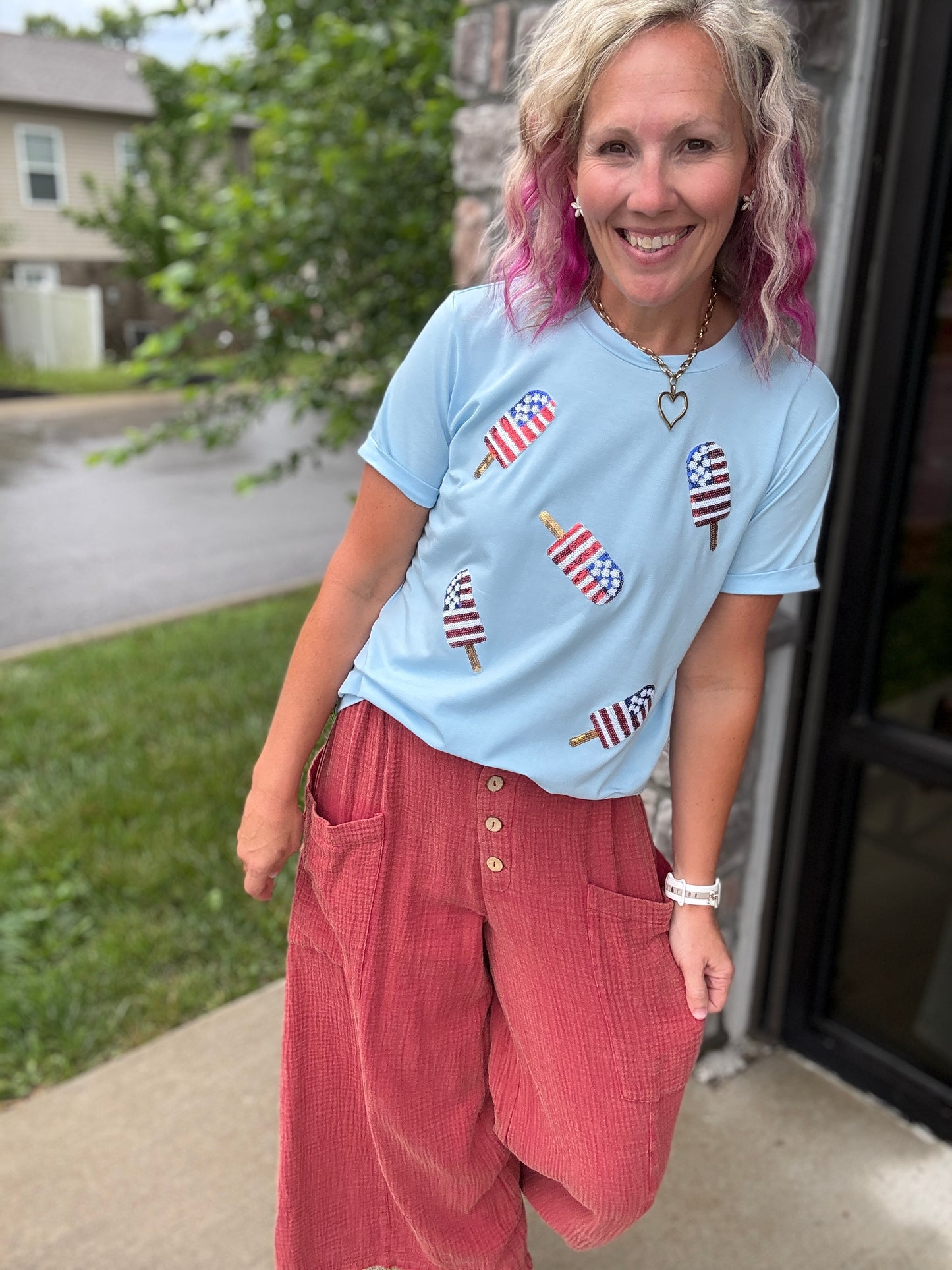 Firecracker Popsicle Tee