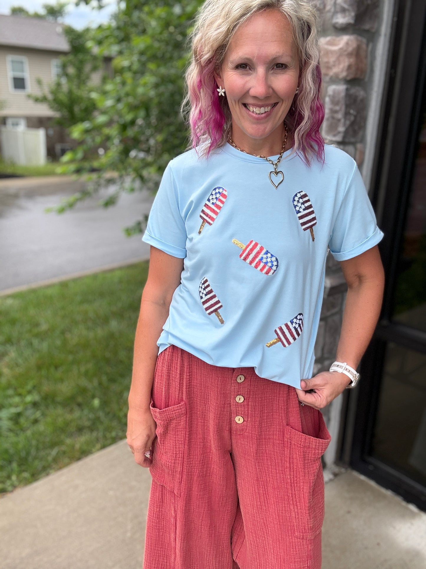 Firecracker Popsicle Tee