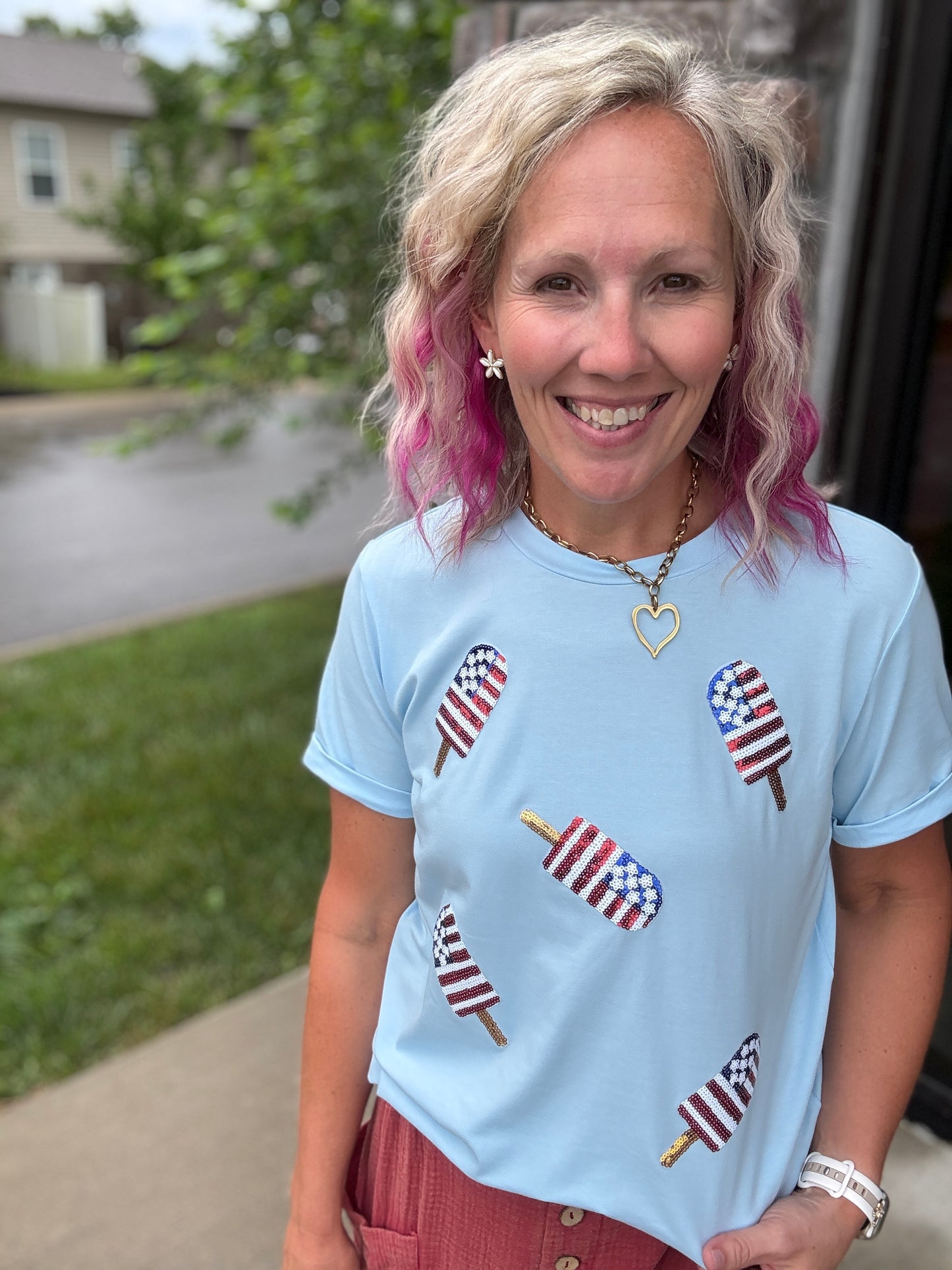 Firecracker Popsicle Tee