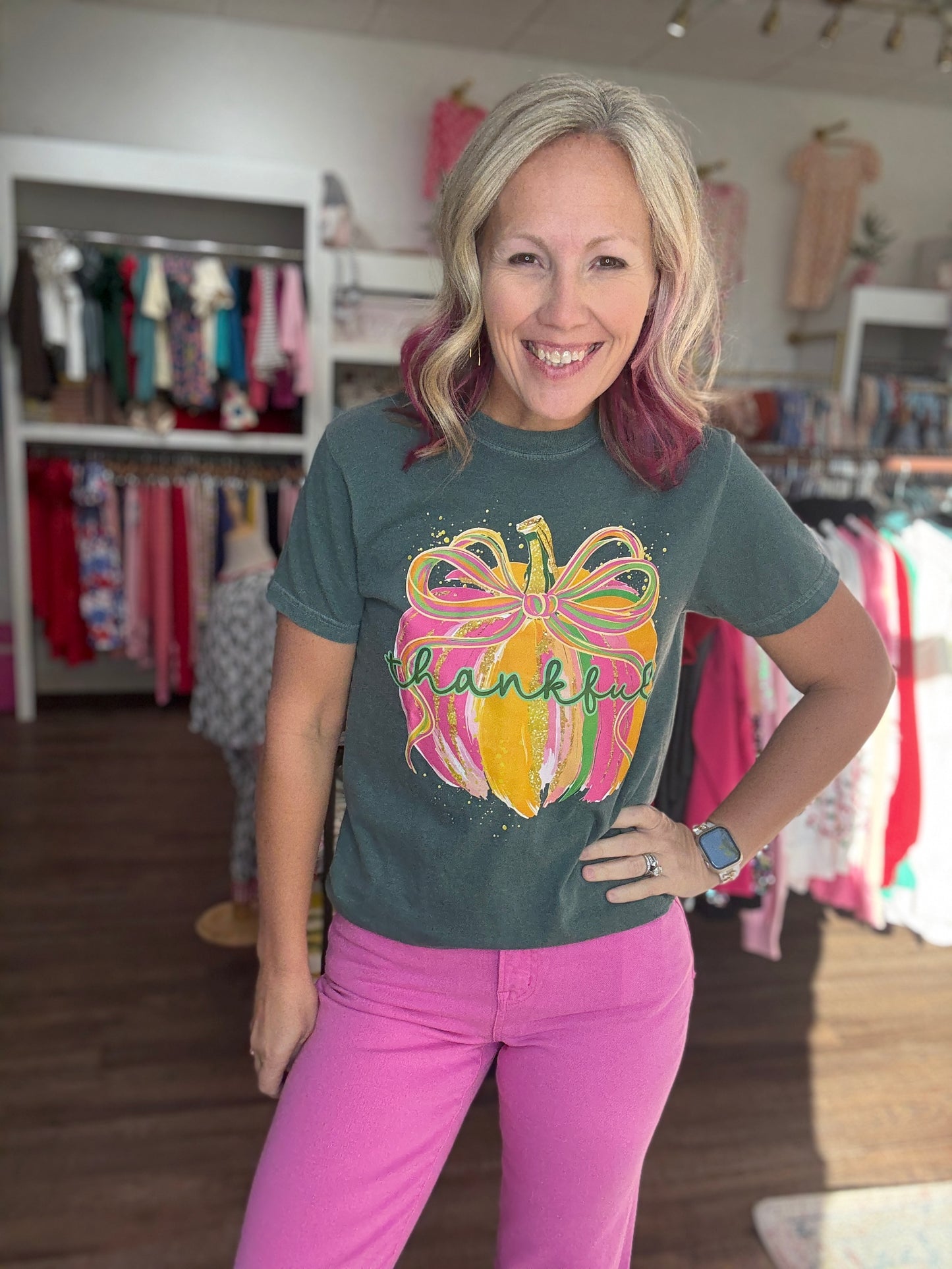 Thankful Pumpkin Tee