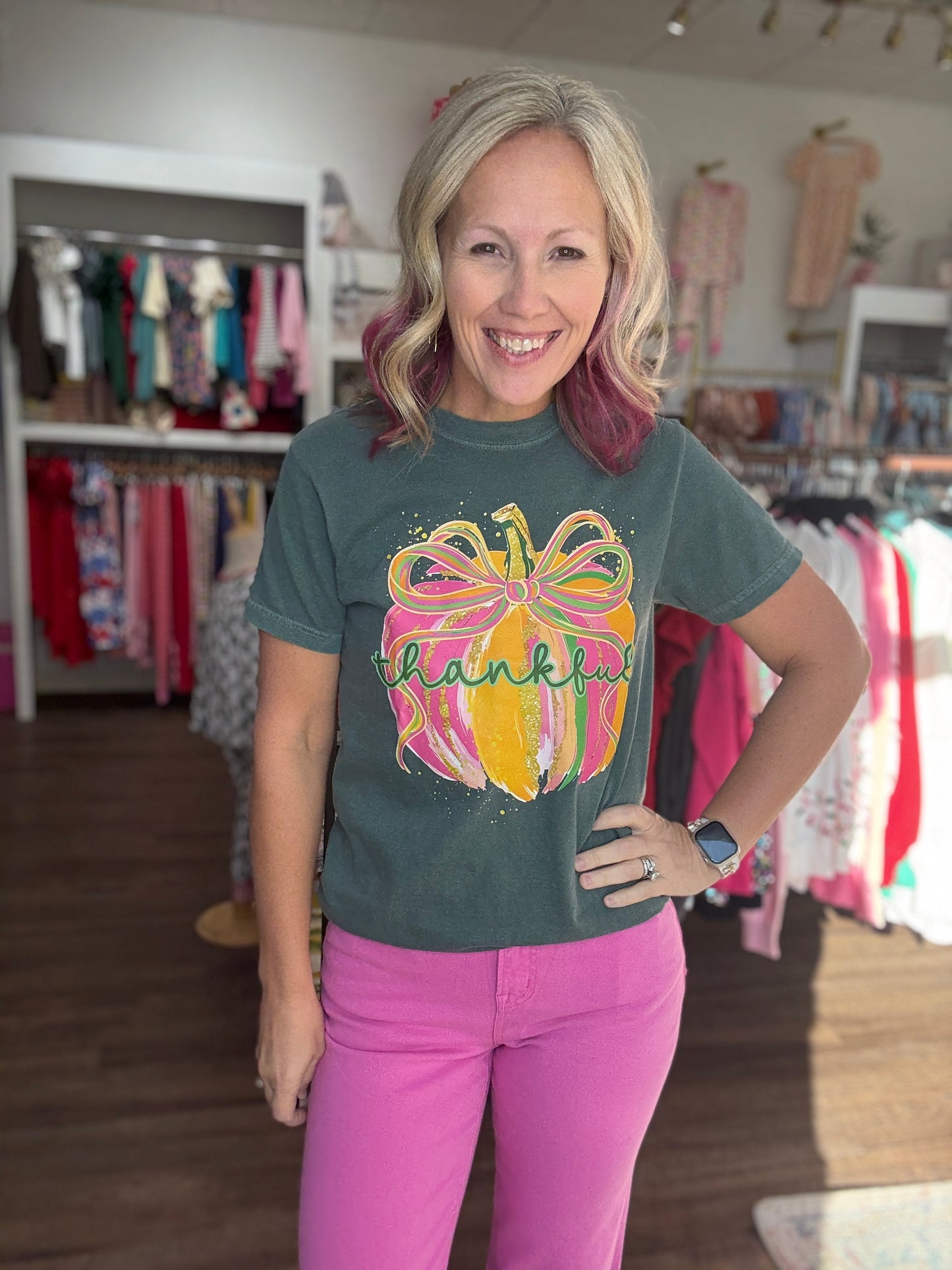 Thankful Pumpkin Tee