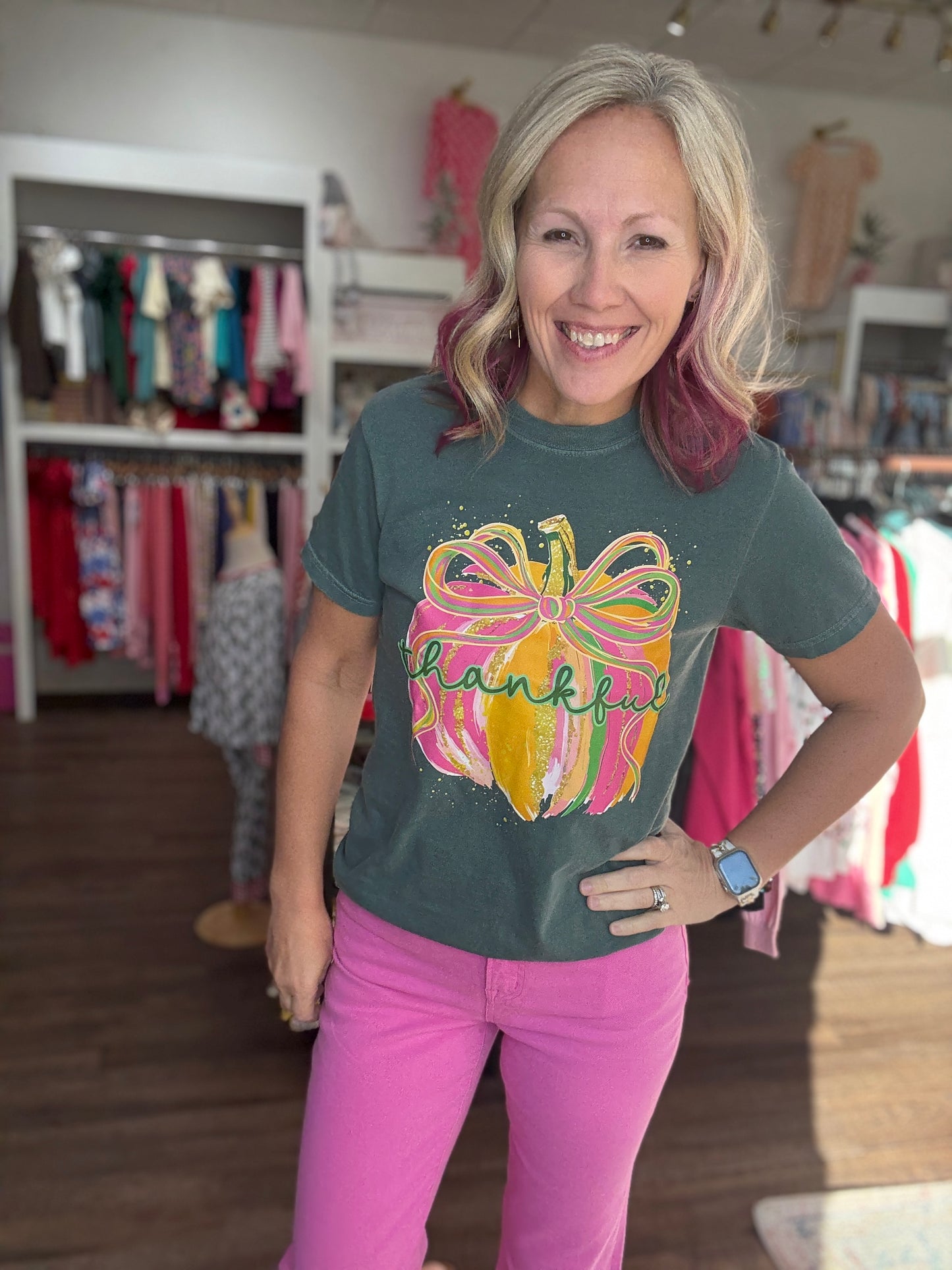 Thankful Pumpkin Tee