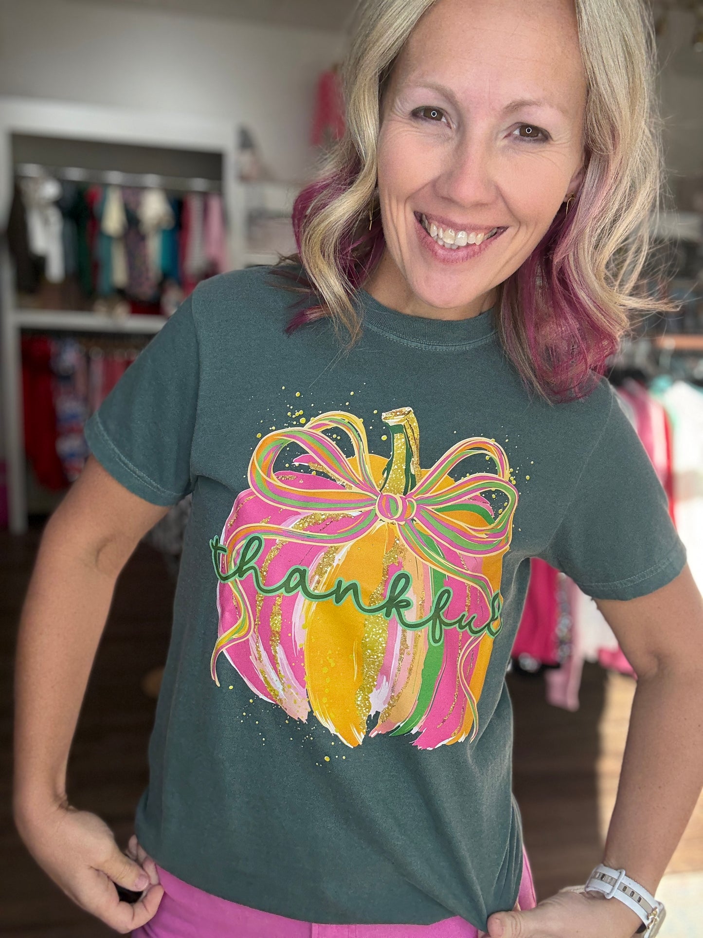 Thankful Pumpkin Tee