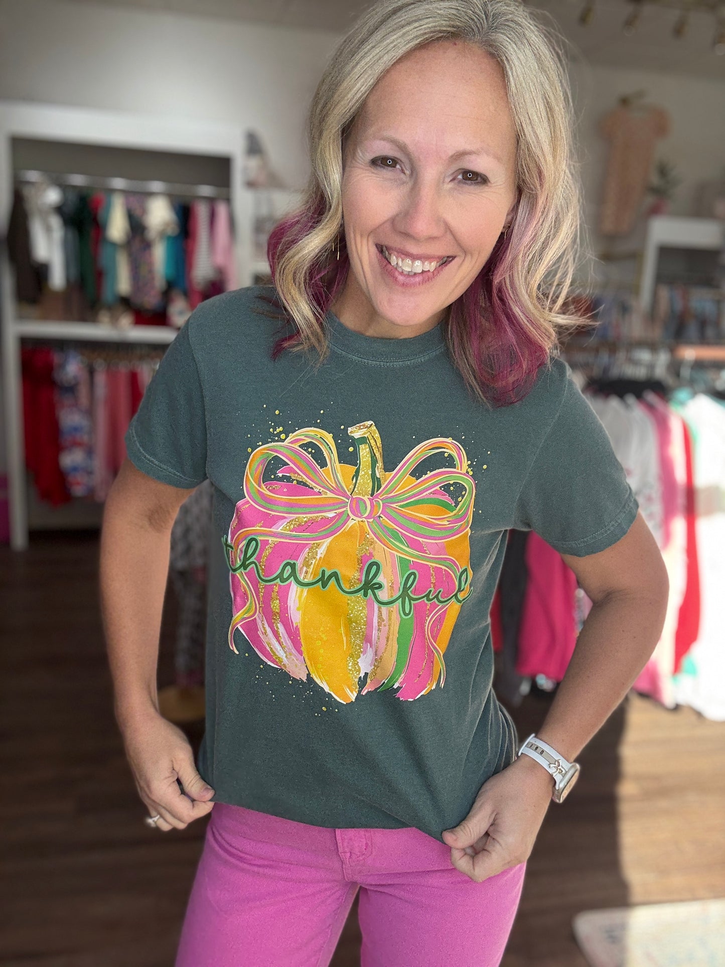 Thankful Pumpkin Tee