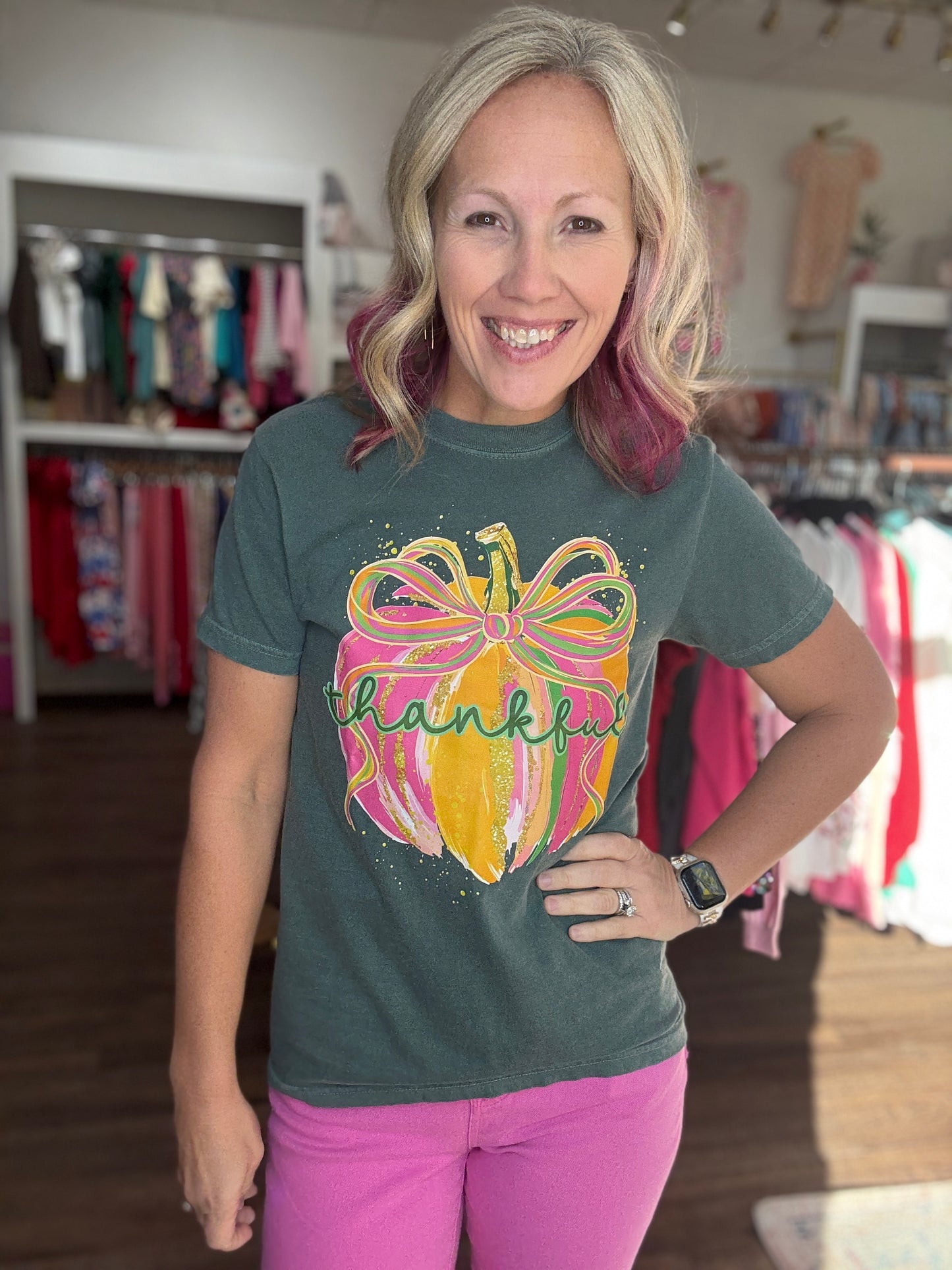 Thankful Pumpkin Tee