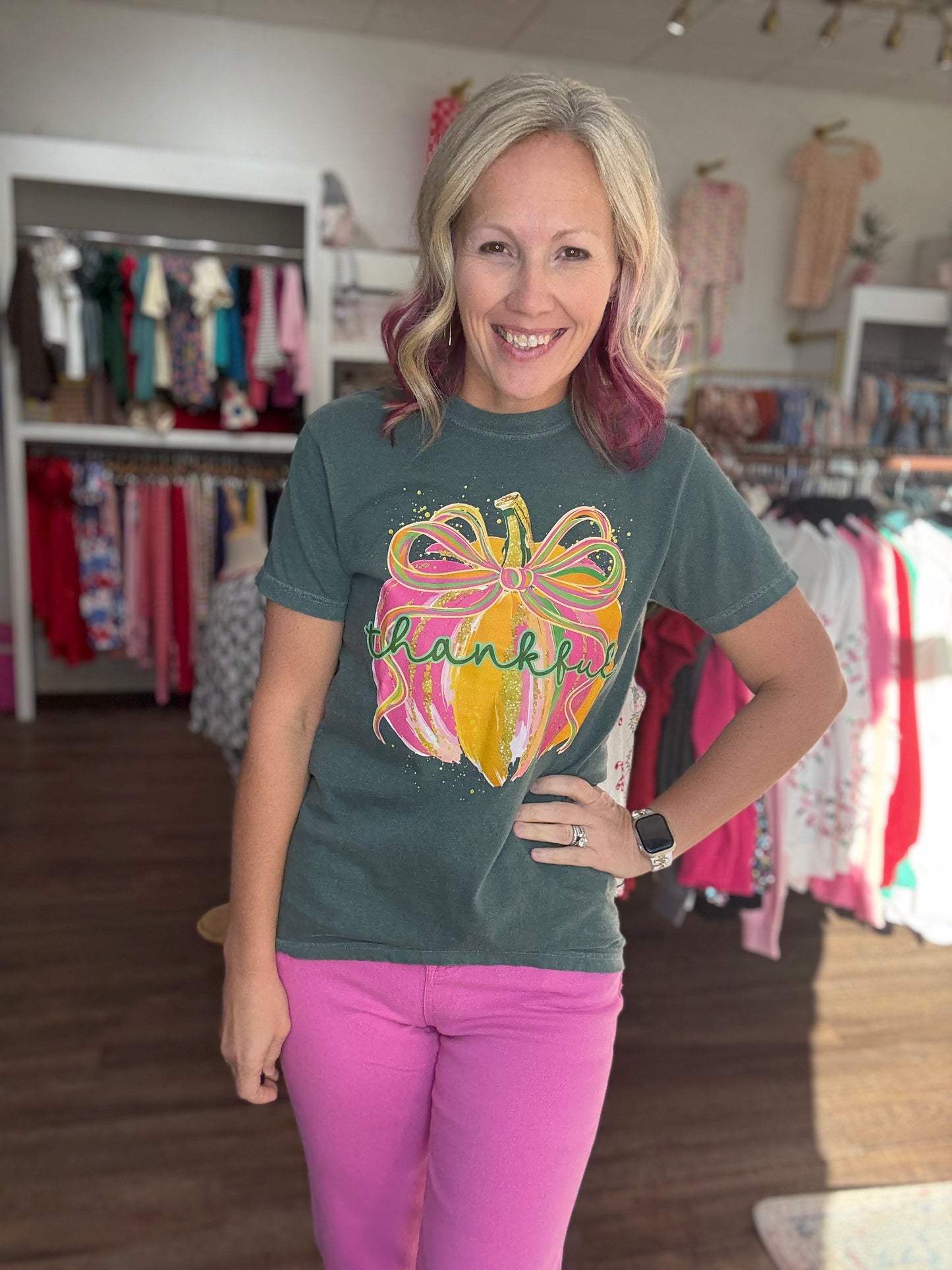 Thankful Pumpkin Tee