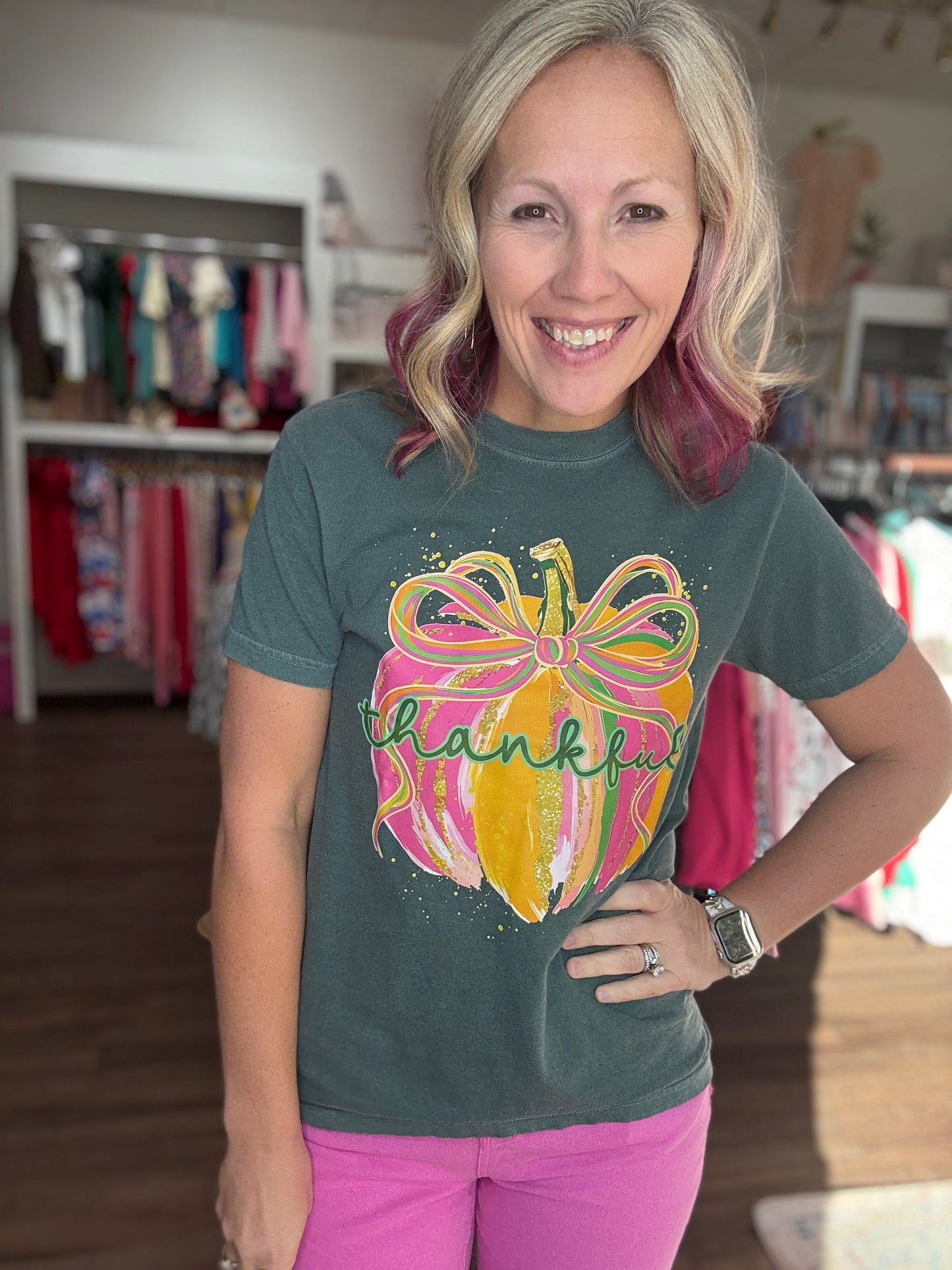 Thankful Pumpkin Tee