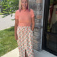 Peach Blossom Maxi Skirt