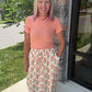 Peach Blossom Maxi Skirt