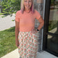 Peach Blossom Maxi Skirt