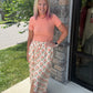 Peach Blossom Maxi Skirt
