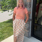 Peach Blossom Maxi Skirt