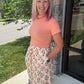 Peach Blossom Maxi Skirt