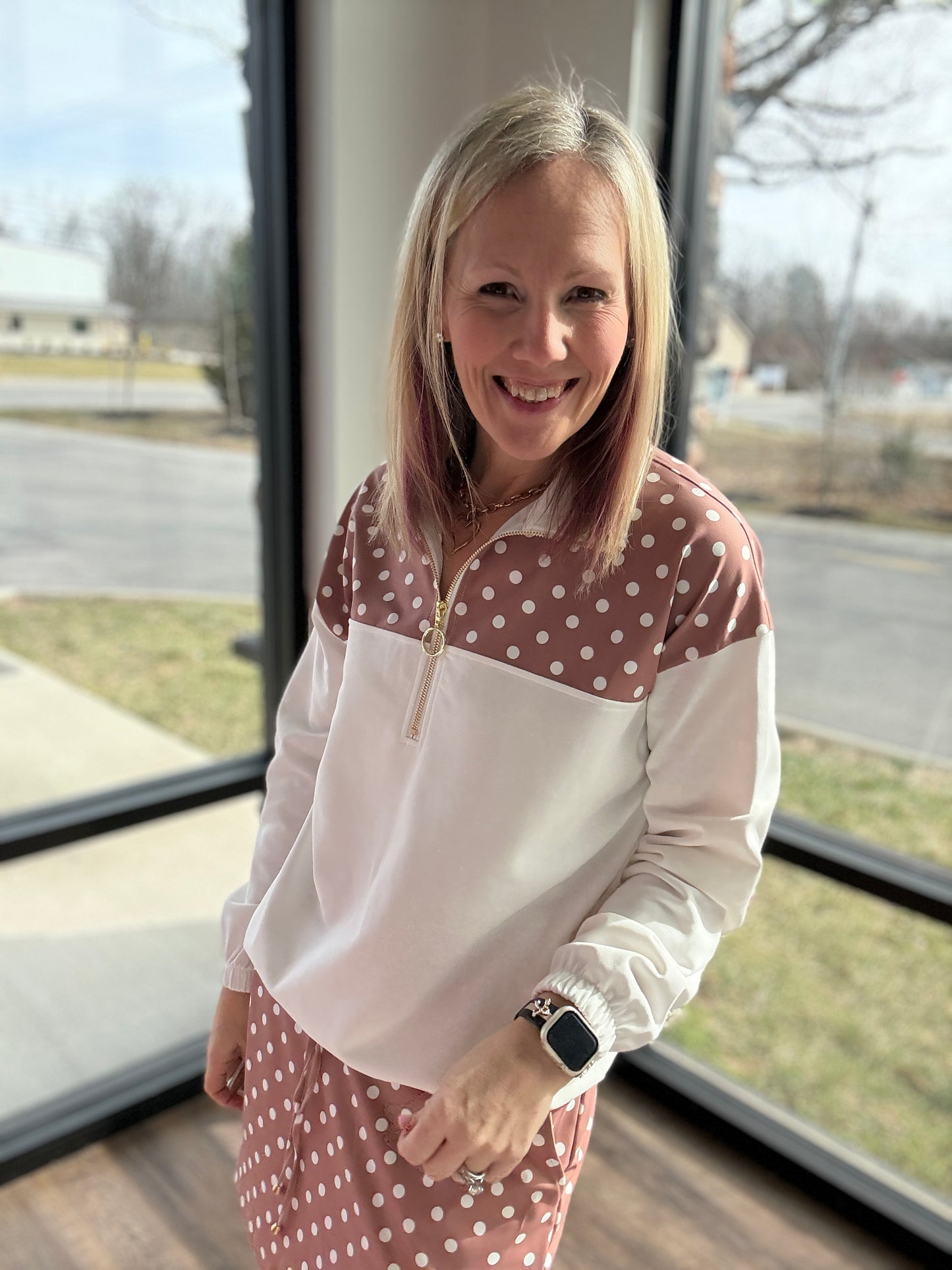 Mia Pullover- White Mocha