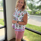 Magenta Breezy Top