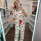 Midnight Bow Christmas PJs
