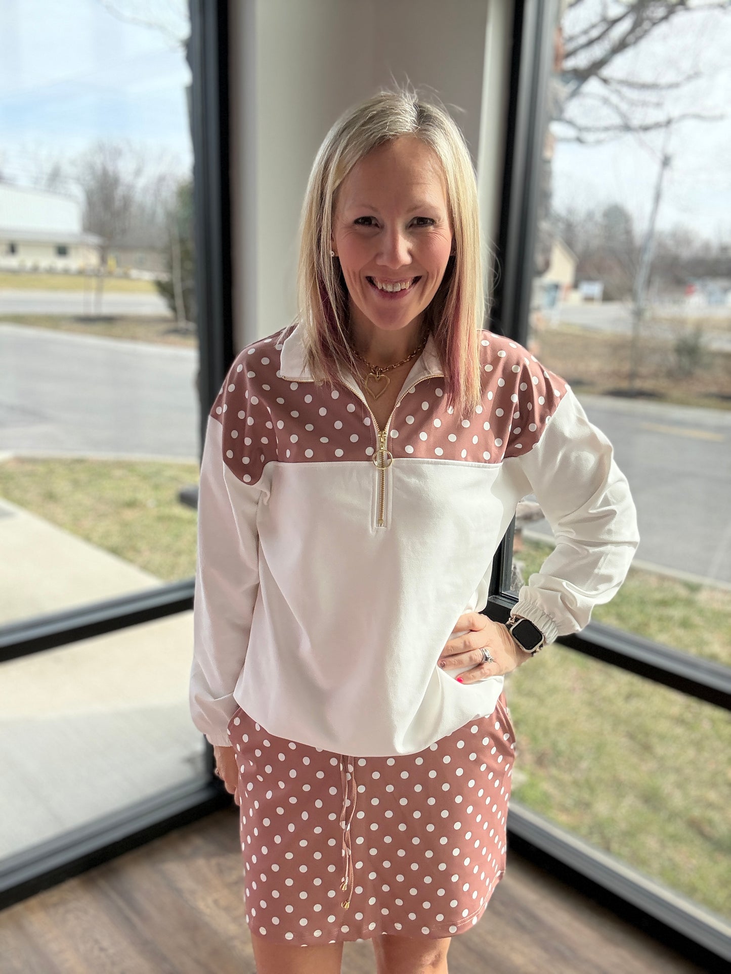 Mia Pullover- White Mocha
