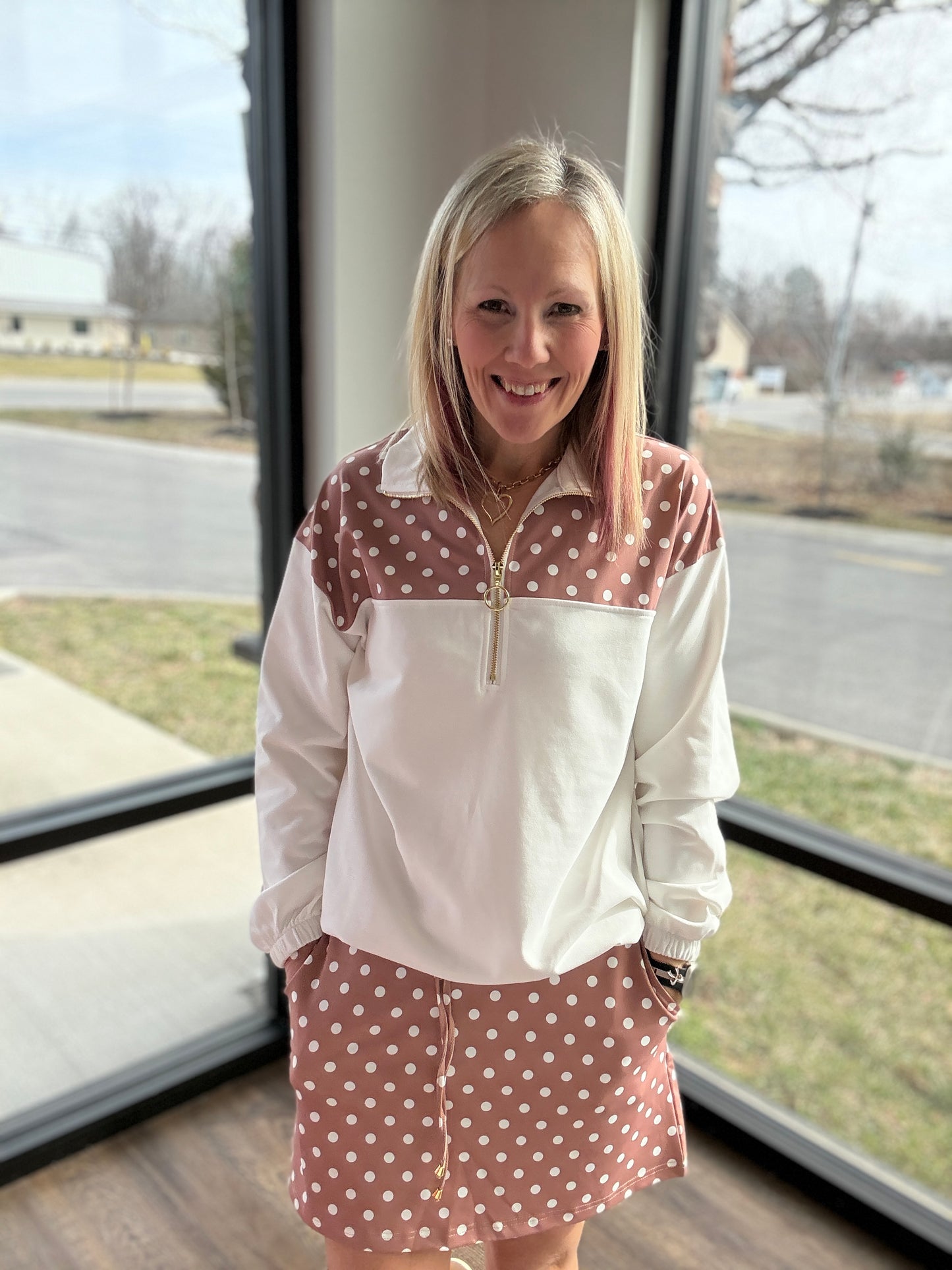 Mia Pullover- White Mocha