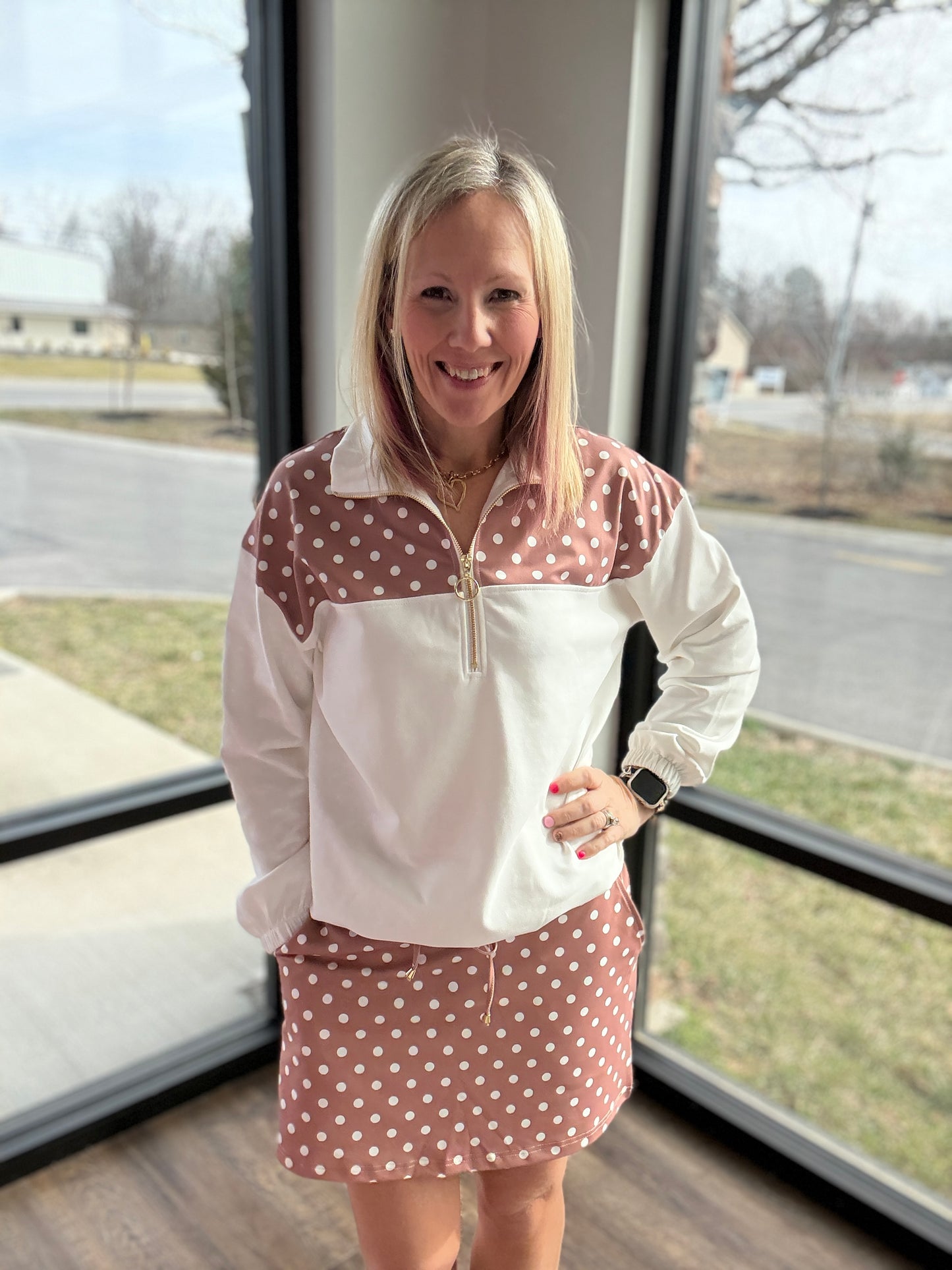 Mia Pullover- White Mocha