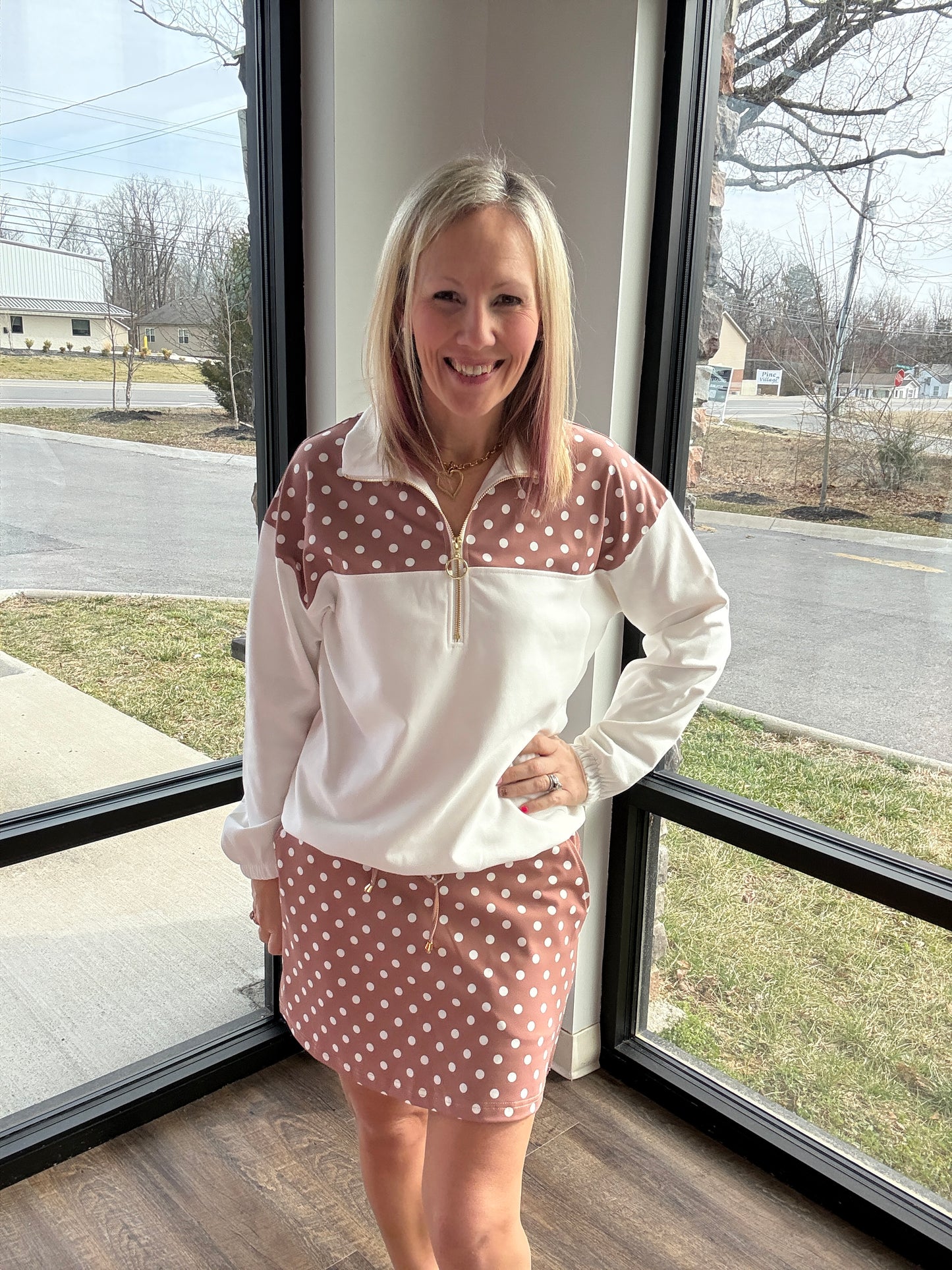 Mia Pullover- White Mocha
