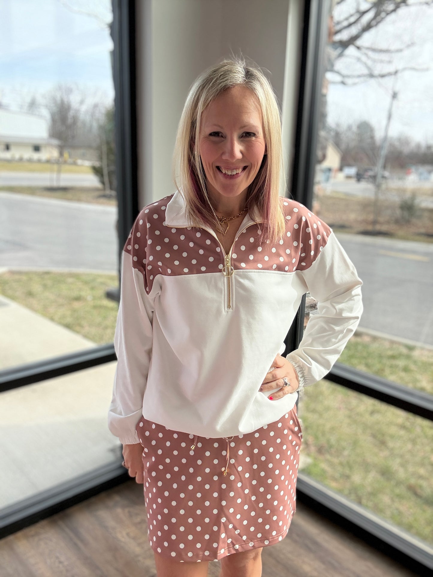 Mia Pullover- White Mocha